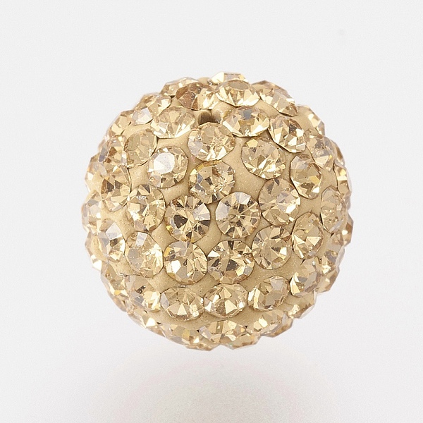 PandaHall Czech Rhinestone Beads, PP6(1.3~1.35mm), Pave Disco Ball Beads, Polymer Clay, Round, 246_Lt. Colorado Topaz, 6mm, Hole: 1.5mm..., Yellow
PandaHall Czech Rhinestone Beads, PP6(1.3~1.35mm), Pave Disco Ball Beads, Polymer Clay, Round, 246_Lt. Colorado Topaz, 6mm, Hole: 1.5mm..., Yellow