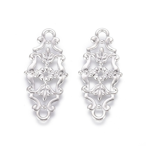 PandaHall 201 Stainless Steel Links, Flower, Stainless Steel Color, 27x12x0.7mm, Hole: 2mm 201 Stainless Steel Leaf
PandaHall 201 Stainless Steel Links, Flower, Stainless Steel Color, 27x12x0.7mm, Hole: 2mm 201 Stainless Steel Leaf