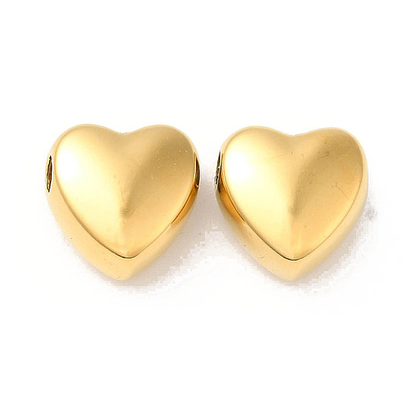 PandaHall Manual Polishing 304 Stainless Steel Beads, Heart, Real 18K Gold Plated, 10.5x11x6.5mm, Hole: 2.5mm 304 Stainless Steel Heart
PandaHall Manual Polishing 304 Stainless Steel Beads, Heart, Real 18K Gold Plated, 10.5x11x6.5mm, Hole: 2.5mm 304 Stainless Steel Heart