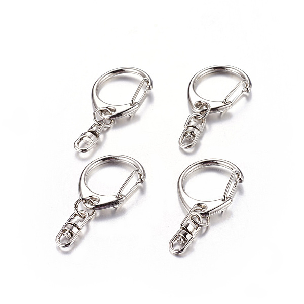 PandaHall Zinc Alloy Keychain Clasp Findings, Snap Clasps, Teardrop, Platinum, 47x22mm Alloy Teardrop
PandaHall Zinc Alloy Keychain Clasp Findings, Snap Clasps, Teardrop, Platinum, 47x22mm Alloy Teardrop