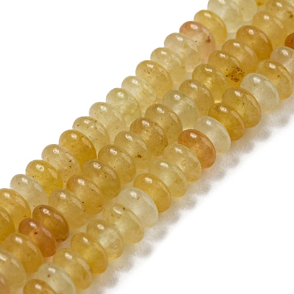 PandaHall Natural Yellow Aventurine Beads Strands, Rondelle, 4~4.5x2~2.5mm, Hole: 1.2mm, about 155~163pcs/strand, 15.24''~15.31''...
PandaHall Natural Yellow Aventurine Beads Strands, Rondelle, 4~4.5x2~2.5mm, Hole: 1.2mm, about 155~163pcs/strand, 15.24''~15.31''...