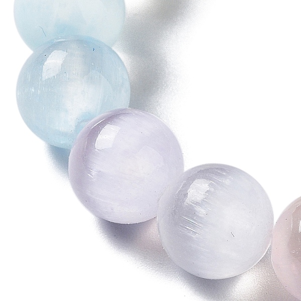 PandaHall Macaron Color Dyed Natural Selenite Round Beaded Stretch Bracelet, Colorful, 1/4 inch(0.6cm), Inner Diameter: 2-1/8 inch(5.4cm)...
PandaHall Macaron Color Dyed Natural Selenite Round Beaded Stretch Bracelet, Colorful, 1/4 inch(0.6cm), Inner Diameter: 2-1/8 inch(5.4cm)...