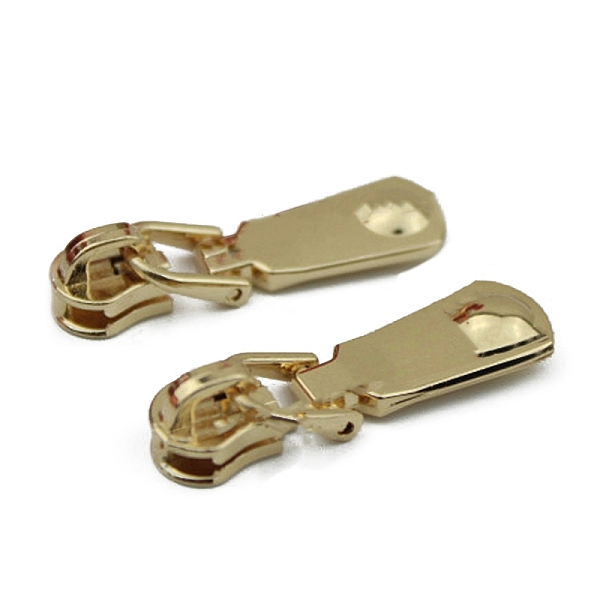 PandaHall #5 Alloy Zipper Puller, for Garment Bag Accessories, Rectangle, Light Gold, 4.6x1.2cm Alloy
PandaHall #5 Alloy Zipper Puller, for Garment Bag Accessories, Rectangle, Light Gold, 4.6x1.2cm Alloy