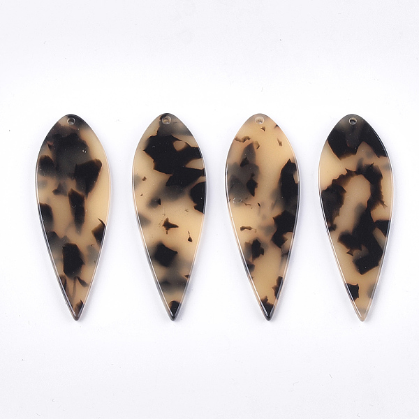 PandaHall Cellulose Acetate(Resin) Pendants, Leopard Print, Teardrop, PapayaWhip, 39x13x2.5mm, Hole: 1.5mm Cellulose Acetate Teardrop Orange
PandaHall Cellulose Acetate(Resin) Pendants, Leopard Print, Teardrop, PapayaWhip, 39x13x2.5mm, Hole: 1.5mm Cellulose Acetate Teardrop Orange