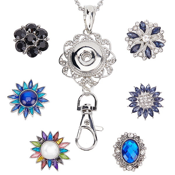 PandaHall SUNNYCLUE DIY Interchangeable Flower Office Lanyard ID Badge Holder Necklace Making Kit, Including Alloy Snap Button & Button..., Multicolor
PandaHall SUNNYCLUE DIY Interchangeable Flower Office Lanyard ID Badge Holder Necklace Making Kit, Including Alloy Snap Button & Button..., Multicolor