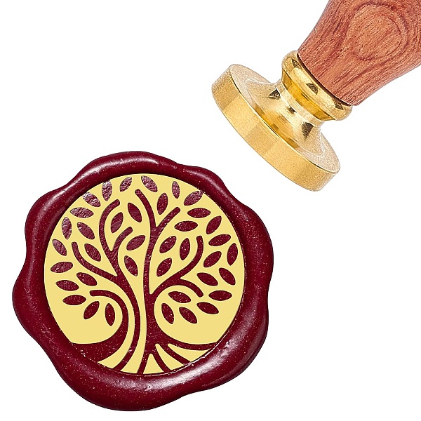 PandaHall Brass Wax Seal Stamps with Rosewood Handle, for DIY Scrapbooking, Tree of Life, 25mm Brass Tree of Life
PandaHall Brass Wax Seal Stamps with Rosewood Handle, for DIY Scrapbooking, Tree of Life, 25mm Brass Tree of Life
