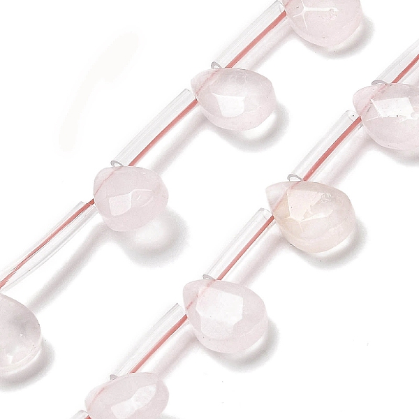 PandaHall Natural Rose Quartz Beads Strands, Faceted, Teardrop, Top Drilled, 12x8x3.5mm, Hole: 0.9mm, about 28pcs/strand, 13.78''(35cm) Rose...
PandaHall Natural Rose Quartz Beads Strands, Faceted, Teardrop, Top Drilled, 12x8x3.5mm, Hole: 0.9mm, about 28pcs/strand, 13.78''(35cm) Rose...