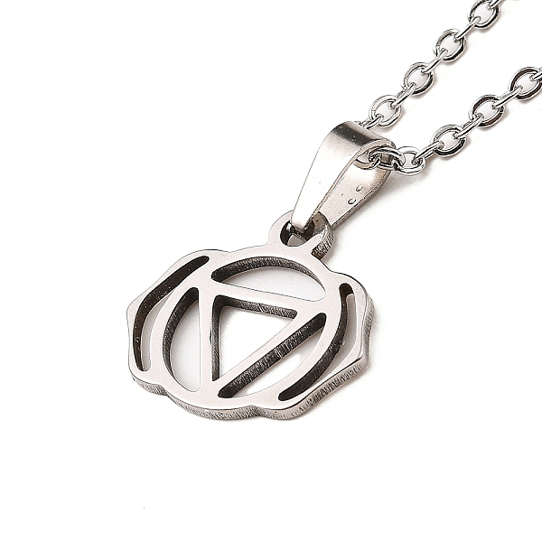 PandaHall Stainless Steel Pendants Necklaces, Triangle, 11.81 inch(30cm), Pendant: 23x13mm Stainless Steel Triangle
PandaHall Stainless Steel Pendants Necklaces, Triangle, 11.81 inch(30cm), Pendant: 23x13mm Stainless Steel Triangle