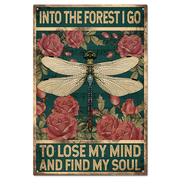 PandaHall Vintage Metal Tin Sign, Iron Wall Decor for Bars, Restaurants, Cafe Pubs, Rectangle, Dragonfly, 300x200x0.5mm Iron Dragonfly
PandaHall Vintage Metal Tin Sign, Iron Wall Decor for Bars, Restaurants, Cafe Pubs, Rectangle, Dragonfly, 300x200x0.5mm Iron Dragonfly