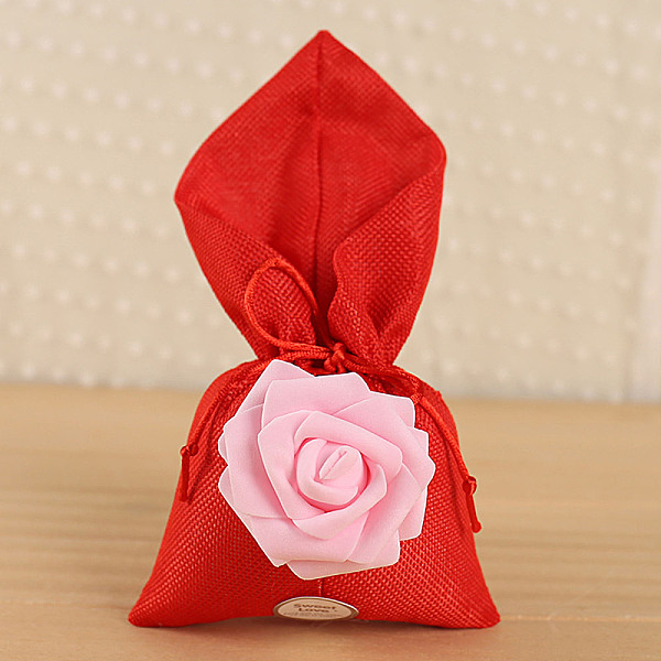 PandaHall Polyester Ramie Blended Yarn Jewelry Drawstring Gift Bags, Wedding Favor Candy Bags, Rose, Red, 17.8~18x9.5~9.7x0.2cm Polyester...
PandaHall Polyester Ramie Blended Yarn Jewelry Drawstring Gift Bags, Wedding Favor Candy Bags, Rose, Red, 17.8~18x9.5~9.7x0.2cm Polyester...
