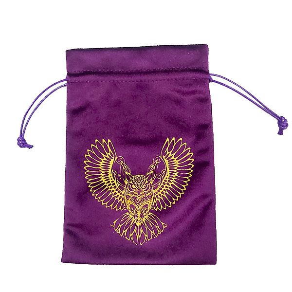 PandaHall Velvet Tarot Cards Storage Bags, Tarot Desk Storage Holder, Purple, Owl Pattern, 18x13cm Velvet Owl Purple
PandaHall Velvet Tarot Cards Storage Bags, Tarot Desk Storage Holder, Purple, Owl Pattern, 18x13cm Velvet Owl Purple