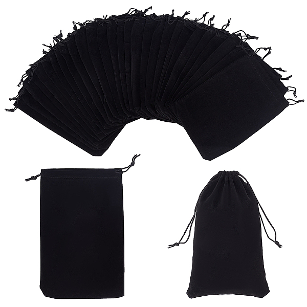 PandaHall Rectangle Velvet Pouches, Candy Gift Bags Christmas Party Wedding Favors Bags, Black, 23x15cm Velvet Black
PandaHall Rectangle Velvet Pouches, Candy Gift Bags Christmas Party Wedding Favors Bags, Black, 23x15cm Velvet Black