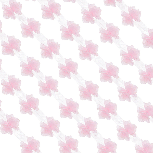PandaHall 3D Flower Polyester Chiffon Lace Trim, for Clothing Decoration, Pearl Pink, 7/8 inch(22mm) Polyester
PandaHall 3D Flower Polyester Chiffon Lace Trim, for Clothing Decoration, Pearl Pink, 7/8 inch(22mm) Polyester