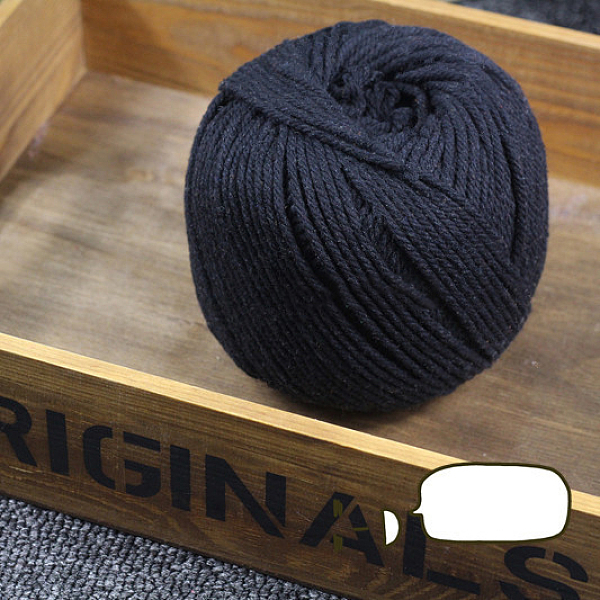 PandaHall Macrame Cotton Cord, Twisted Cotton Rope, for Wall Hanging, Plant Hangers, Crafts and Wedding Decorations, Black, 4mm, about...
PandaHall Macrame Cotton Cord, Twisted Cotton Rope, for Wall Hanging, Plant Hangers, Crafts and Wedding Decorations, Black, 4mm, about...
