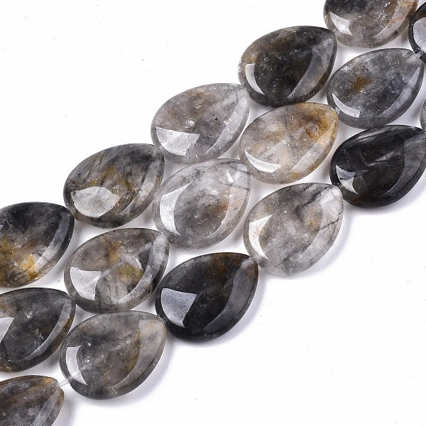 PandaHall Natural Cloudy Quartz Beads Strands, Teardrop, 19~20x15x5~6mm, Hole: 0.8mm, about 20pcs/strand, 15.35 inch(39cm) Cloudy Quartz...
PandaHall Natural Cloudy Quartz Beads Strands, Teardrop, 19~20x15x5~6mm, Hole: 0.8mm, about 20pcs/strand, 15.35 inch(39cm) Cloudy Quartz...