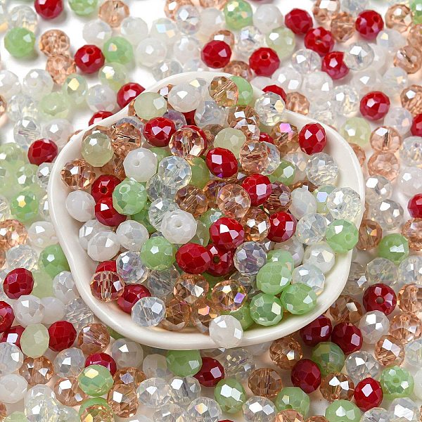 PandaHall Glass Beads, Faceted, Rondelle, Dark Orange, 8x6mm, Hole: 1mm, about 1210pcs/500g Glass Rondelle
PandaHall Glass Beads, Faceted, Rondelle, Dark Orange, 8x6mm, Hole: 1mm, about 1210pcs/500g Glass Rondelle