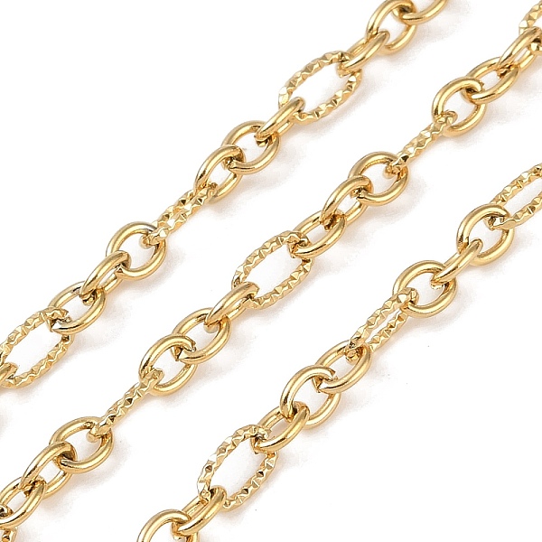 PandaHall Ion Plating(IP) 304 Stainless Steel Link Chains, with Spool, Soldered, Real 18K Gold Plated, 7.5x4x1mm, about 32.81 Feet(10m)/Roll...
PandaHall Ion Plating(IP) 304 Stainless Steel Link Chains, with Spool, Soldered, Real 18K Gold Plated, 7.5x4x1mm, about 32.81 Feet(10m)/Roll...