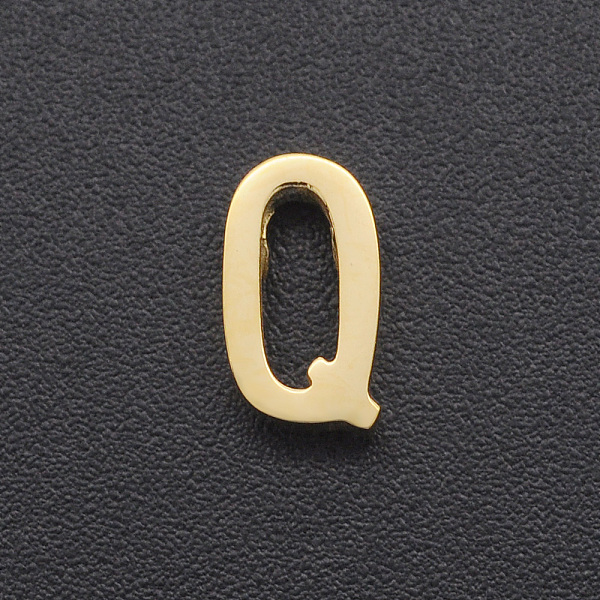 PandaHall 201 Stainless Steel Charms, for Simple Necklaces Making, Laser Cut, Letter, Golden, Letter.Q, 9x5x3mm, Hole: 1.8mm 201 Stainless...
PandaHall 201 Stainless Steel Charms, for Simple Necklaces Making, Laser Cut, Letter, Golden, Letter.Q, 9x5x3mm, Hole: 1.8mm 201 Stainless...
