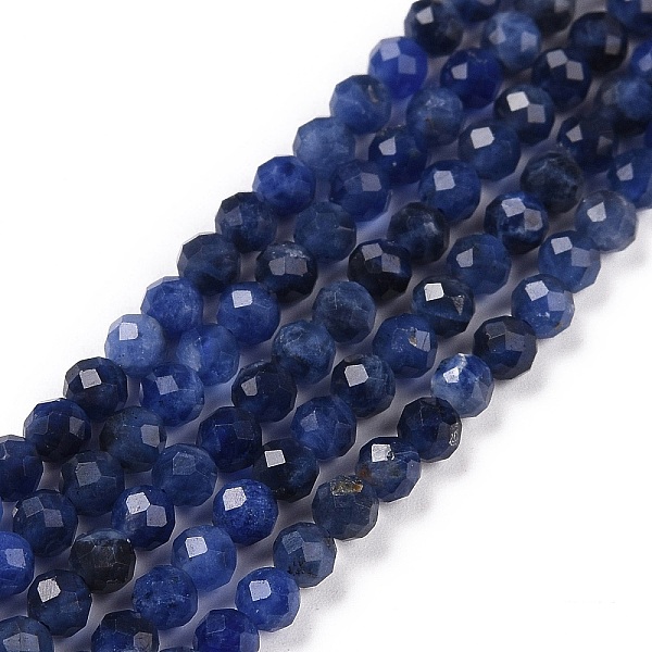 PandaHall Natural Sodalite Beads Strands, Faceted, Round, 3mm, Hole: 0.6mm, about 126pcs/strand, 15.16 inch(38.5cm) Sodalite Round
PandaHall Natural Sodalite Beads Strands, Faceted, Round, 3mm, Hole: 0.6mm, about 126pcs/strand, 15.16 inch(38.5cm) Sodalite Round