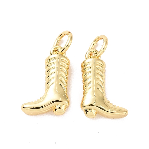 PandaHall Rack Plating Brass Charms, with Jump Ring, Long-Lasting Plated, Cadmium Free & Lead Free, Boot, Real 18K Gold Plated, 13x9x3.5mm...
PandaHall Rack Plating Brass Charms, with Jump Ring, Long-Lasting Plated, Cadmium Free & Lead Free, Boot, Real 18K Gold Plated, 13x9x3.5mm...