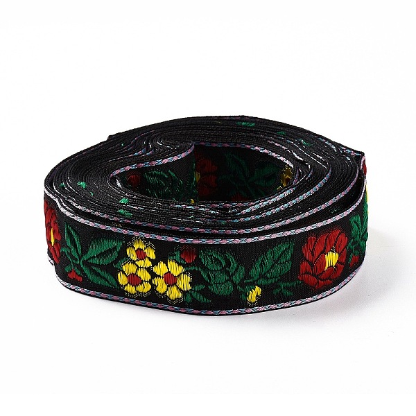 PandaHall Ethnic Style Embroidery Cotton Ribbon, Flower Pattern, for Garment Accessories, Dark Green, 1-1/8 inch(30mm) Cotton
PandaHall Ethnic Style Embroidery Cotton Ribbon, Flower Pattern, for Garment Accessories, Dark Green, 1-1/8 inch(30mm) Cotton