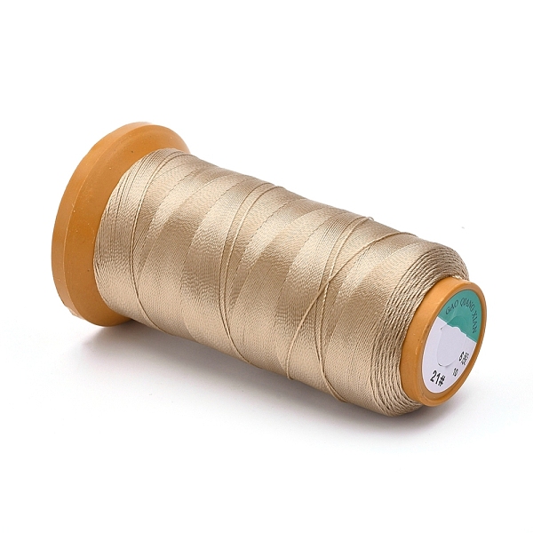 PandaHall Polyester Threads, for Jewelry Making, Tan, 0.7mm, about 437.44 yards(400m)/roll Polyester Orange
PandaHall Polyester Threads, for Jewelry Making, Tan, 0.7mm, about 437.44 yards(400m)/roll Polyester Orange