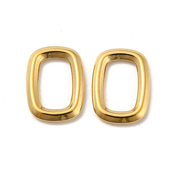 PandaHall 304 Stainless Steel Linking Rings, Rectangle, Real 14K Gold Plated, 14x10x2mm, Inner Diameter: 10x6mm 304 Stainless Steel...
PandaHall 304 Stainless Steel Linking Rings, Rectangle, Real 14K Gold Plated, 14x10x2mm, Inner Diameter: 10x6mm 304 Stainless Steel...