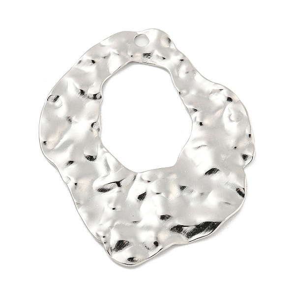 PandaHall 304 Stainless Steel Pendants, Textured, Irregular Oval, Stainless Steel Color, 42x35x2mm, Hole: 2mm 304 Stainless Steel Oval
PandaHall 304 Stainless Steel Pendants, Textured, Irregular Oval, Stainless Steel Color, 42x35x2mm, Hole: 2mm 304 Stainless Steel Oval