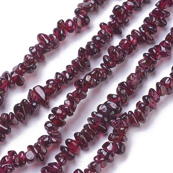 PandaHall Natural Garnet Chip Beads Strands, Grade A, 4~8x3~9mm, Hole: 0.8mm, about 34.6 inch(88cm) Garnet Chip
PandaHall Natural Garnet Chip Beads Strands, Grade A, 4~8x3~9mm, Hole: 0.8mm, about 34.6 inch(88cm) Garnet Chip