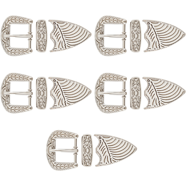 PandaHall OLYCRAFT 5 Sets Alloy Belt Buckle Set Cowboy Replacement Buckles Vintage Design Belt Buckle Antique Silver Belt Decoration for 0.8...
PandaHall OLYCRAFT 5 Sets Alloy Belt Buckle Set Cowboy Replacement Buckles Vintage Design Belt Buckle Antique Silver Belt Decoration for 0.8...