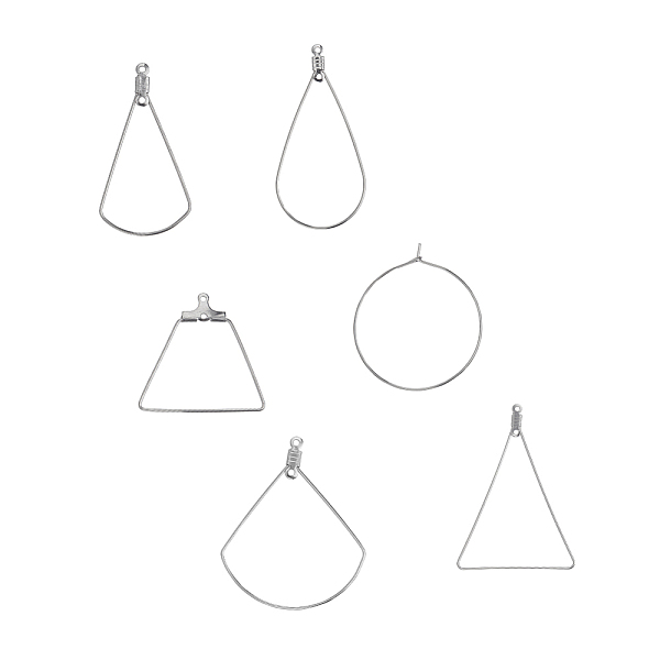 PandaHall UNICRAFTALE 6 Types Hypoallergenic Hollow Hoop Earring 60 Pcs Stainless Steel Hoop Earrings Fish Ear Wires Components Huggie Hoop...
PandaHall UNICRAFTALE 6 Types Hypoallergenic Hollow Hoop Earring 60 Pcs Stainless Steel Hoop Earrings Fish Ear Wires Components Huggie Hoop...
