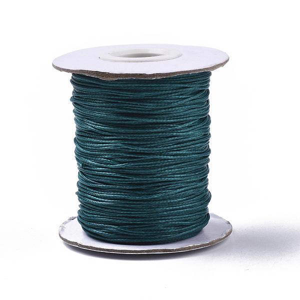 PandaHall Braided Korean Waxed Polyester Cords, Marine Blue, 0.8mm, about 87.48 yards(80m)/roll Waxed Polyester Cord
PandaHall Braided Korean Waxed Polyester Cords, Marine Blue, 0.8mm, about 87.48 yards(80m)/roll Waxed Polyester Cord