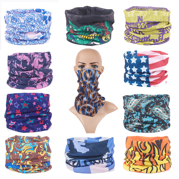 PandaHall Polyester Magic Headbands, Bandana Scarf, Neck Gaiter, UV Resistence Seamless Headwear, for Outdoor Workout Running, Mixed Color..., Multicolor
PandaHall Polyester Magic Headbands, Bandana Scarf, Neck Gaiter, UV Resistence Seamless Headwear, for Outdoor Workout Running, Mixed Color..., Multicolor