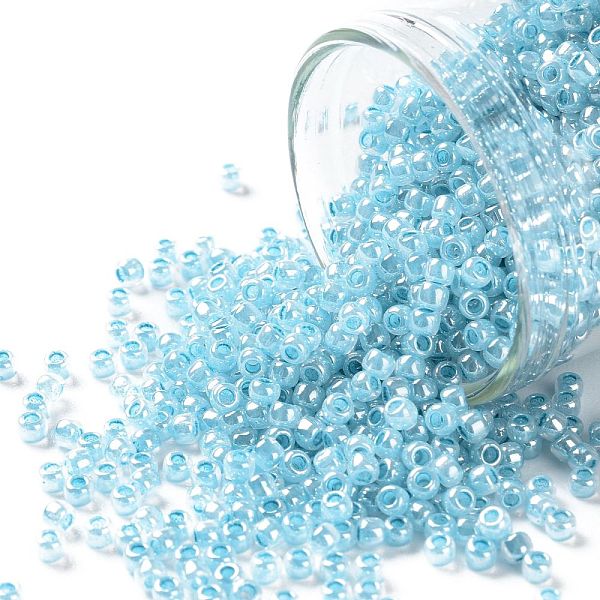 PandaHall TOHO Round Seed Beads, Japanese Seed Beads, (918) Ceylon English Bluebell, 11/0, 2.2mm, Hole: 0.8mm, about 1110pcs/10g Glass Cyan
PandaHall TOHO Round Seed Beads, Japanese Seed Beads, (918) Ceylon English Bluebell, 11/0, 2.2mm, Hole: 0.8mm, about 1110pcs/10g Glass Cyan