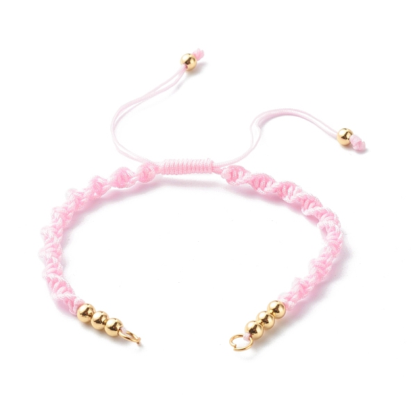 PandaHall Bracelet Making Accessories, with Braided Nylon Thread, Brass Beads & 304 Stainless Steel Jump Rings, Pink, 6-1/8x1/4 inch...
PandaHall Bracelet Making Accessories, with Braided Nylon Thread, Brass Beads & 304 Stainless Steel Jump Rings, Pink, 6-1/8x1/4 inch...