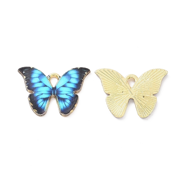PandaHall Alloy Enamel Pendants, Light Gold, Cadmium Free & Nickel Free & Lead Free, Butterfly Charm, Deep Sky Blue, 15x21.5x1.5mm, Hole...
PandaHall Alloy Enamel Pendants, Light Gold, Cadmium Free & Nickel Free & Lead Free, Butterfly Charm, Deep Sky Blue, 15x21.5x1.5mm, Hole...