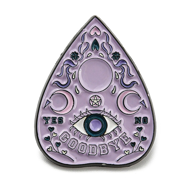 PandaHall Enamel Pins, Black Alloy Brooches for Backpack Clothes, Planchette, Heart, 30.5x24x1.5mm Alloy+Enamel Heart Purple
PandaHall Enamel Pins, Black Alloy Brooches for Backpack Clothes, Planchette, Heart, 30.5x24x1.5mm Alloy+Enamel Heart Purple