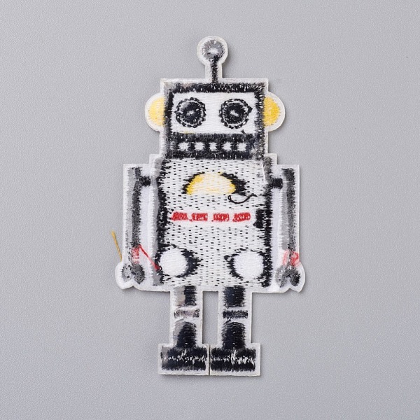 PandaHall Computerized Embroidery Cloth Iron on/Sew on Patches, Costume Accessories, Appliques, for Backpacks, Clothes, Robot, Black...
PandaHall Computerized Embroidery Cloth Iron on/Sew on Patches, Costume Accessories, Appliques, for Backpacks, Clothes, Robot, Black...