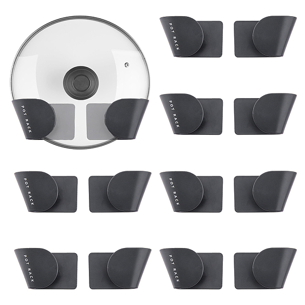 PandaHall SUPERFINDINGS 6 Pairs ABS Plastic Universal Adjustable Pot Lid Organizer Cabinet Black Pot Lid Hanging with Adhesive Back Pot Lid...
PandaHall SUPERFINDINGS 6 Pairs ABS Plastic Universal Adjustable Pot Lid Organizer Cabinet Black Pot Lid Hanging with Adhesive Back Pot Lid...