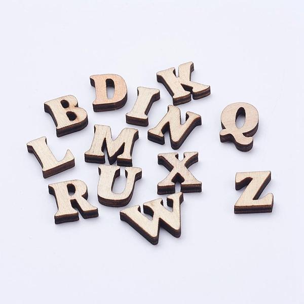 PandaHall Wood Cabochons, Mixed Letters, Random Mixed Letters, 14~19x8~21x3.5~4mm Wood Letter Orange
PandaHall Wood Cabochons, Mixed Letters, Random Mixed Letters, 14~19x8~21x3.5~4mm Wood Letter Orange