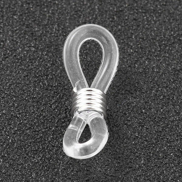 PandaHall Eyeglass Holders, Glasses Rubber Loop Ends, Long-Lasting Plated, Silver, 19x4.2mm Synthetic Rubber Silver
PandaHall Eyeglass Holders, Glasses Rubber Loop Ends, Long-Lasting Plated, Silver, 19x4.2mm Synthetic Rubber Silver