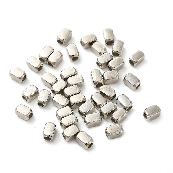 PandaHall CCB Plastic Beads, Rectangle, Platinum, 5x3x3mm, Hole: 1.8mm Plastic Rectangle
PandaHall CCB Plastic Beads, Rectangle, Platinum, 5x3x3mm, Hole: 1.8mm Plastic Rectangle