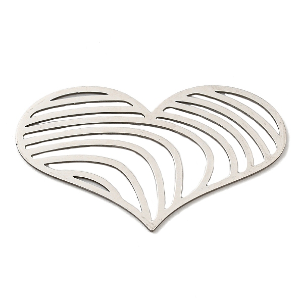 PandaHall 201 Stainless Steel Cabochons, Heart, Stainless Steel Color, 27x48x1mm 201 Stainless Steel Heart
PandaHall 201 Stainless Steel Cabochons, Heart, Stainless Steel Color, 27x48x1mm 201 Stainless Steel Heart