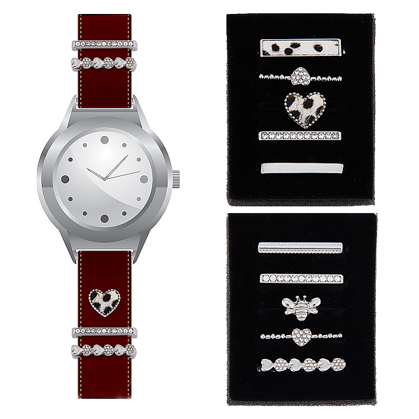 PandaHall DICOSMETIC 10Pcs 10 Style Rectangle Alloy Watch Band Charms Set with Crystal Rhinestone, Watch Band Studs Decorative Ring Loops...
PandaHall DICOSMETIC 10Pcs 10 Style Rectangle Alloy Watch Band Charms Set with Crystal Rhinestone, Watch Band Studs Decorative Ring Loops...