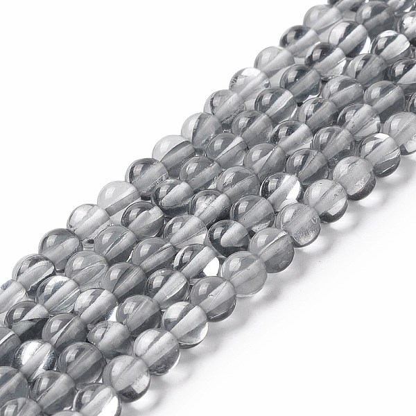 PandaHall Synthetic Moonstone Beads Strands, Round, Dark Gray, 6mm, Hole: 0.8mm, about 63pcs/strand, 14.57''~15.55''(37~39.5cm) Moonstone...
PandaHall Synthetic Moonstone Beads Strands, Round, Dark Gray, 6mm, Hole: 0.8mm, about 63pcs/strand, 14.57''~15.55''(37~39.5cm) Moonstone...