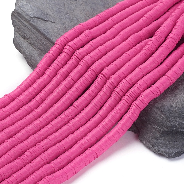 PandaHall Flat Round Handmade Polymer Clay Beads, Disc Heishi Beads for Hawaiian Earring Bracelet Necklace Jewelry Making, Magenta..., Pink
PandaHall Flat Round Handmade Polymer Clay Beads, Disc Heishi Beads for Hawaiian Earring Bracelet Necklace Jewelry Making, Magenta..., Pink