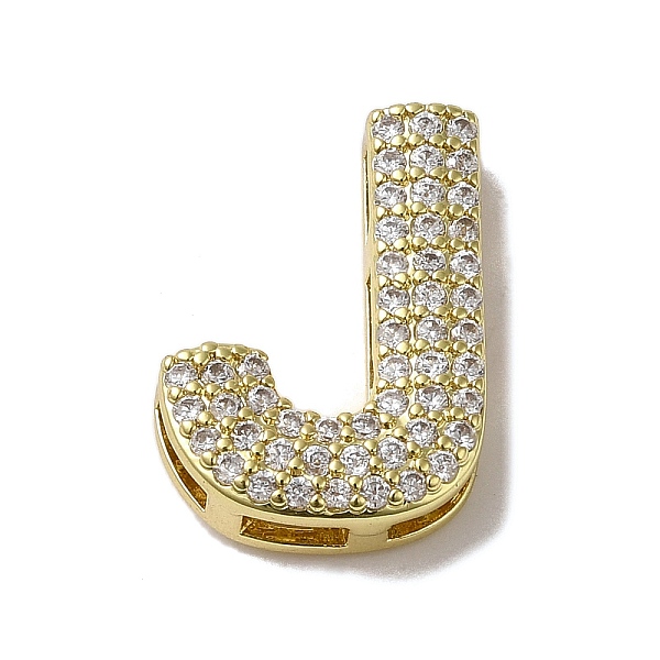 PandaHall Brass Beads, with Clear Cubic Zirconia, Letter J, 20x14.5x5.5mm, Hole: 4.5x2.5mm Brass+Cubic Zirconia Letter J Clear
PandaHall Brass Beads, with Clear Cubic Zirconia, Letter J, 20x14.5x5.5mm, Hole: 4.5x2.5mm Brass+Cubic Zirconia Letter J Clear