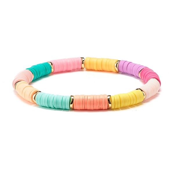 PandaHall Synthetic Hematite & Polymer Clay Heishi Beads Stretch Bracelet, Yoga Surfering Bracelet for Women, Colorful, Inner Diameter...
PandaHall Synthetic Hematite & Polymer Clay Heishi Beads Stretch Bracelet, Yoga Surfering Bracelet for Women, Colorful, Inner Diameter...