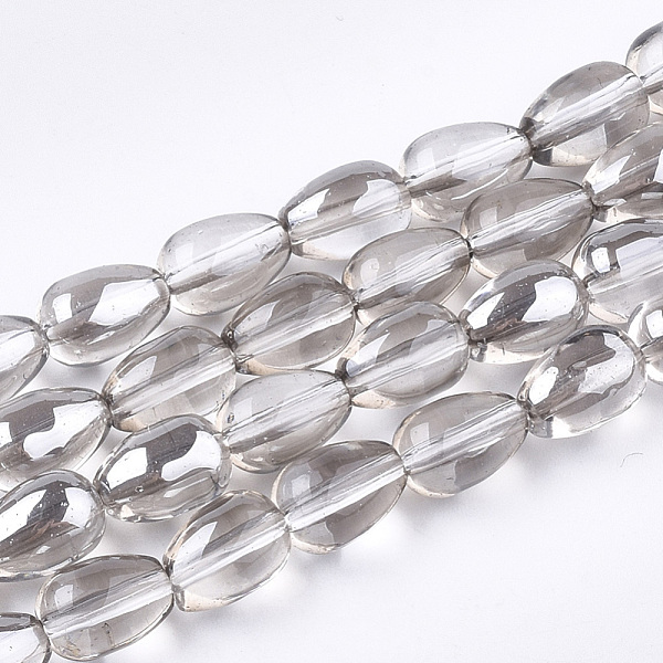 PandaHall Electroplate Glass Beads Strands, teardrop, Full Plated, Light Grey, 9x6~6.5mm, Hole: 1mm, about 92~94pcs/strand, 31.4 inch Glass..., Gray
PandaHall Electroplate Glass Beads Strands, teardrop, Full Plated, Light Grey, 9x6~6.5mm, Hole: 1mm, about 92~94pcs/strand, 31.4 inch Glass..., Gray