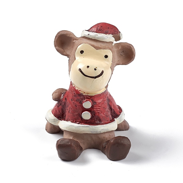 PandaHall Christmas Theme Resin Display Decorations, for Home Office Tabletop Decoration, Monkey, 40x39x56mm Resin Monkey Green
PandaHall Christmas Theme Resin Display Decorations, for Home Office Tabletop Decoration, Monkey, 40x39x56mm Resin Monkey Green